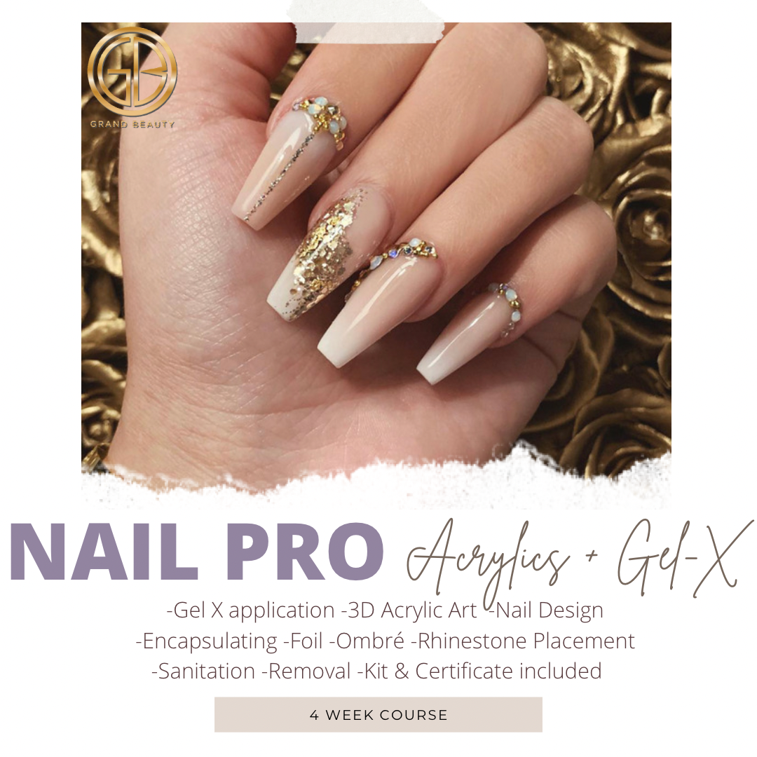 Nail Pro: Gel X & Acrylic – Grand Beauty Cosmetics