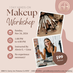 1 Day Hands On Makeup Workshop