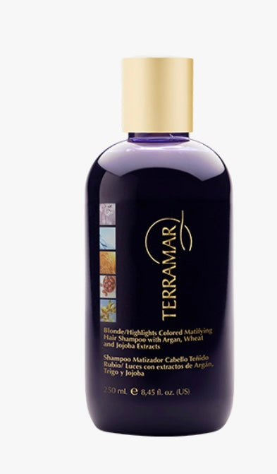 BLONDE/HIGHLIGHTS COLORED MATTIFYING PURPLE SHAMPOO 8.45 fl. oz.