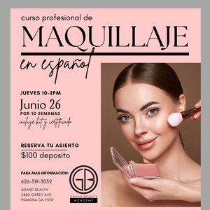 Maquillaje en Español | 10 semanas