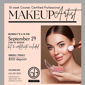 Certified Makeup Artist | 10 weeks