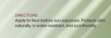 TERRANATURE FACIAL ECO FRIENDLY SUNSCREEN STICK SPF 50+