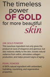 TERRA D´OR PEEL OFF MASK WITH PEARL DUST AND GOLD (4 sachets)