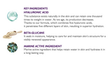 HYDRATING FACIAL GEL WITH HYALURONIC ACIDS ALL SKIN TYPES 1.76 oz.