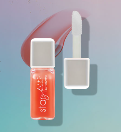 CUTE STAR GLOW LIP PLUMPING GLOSS OIL (COCONUT) 0.35 oz.