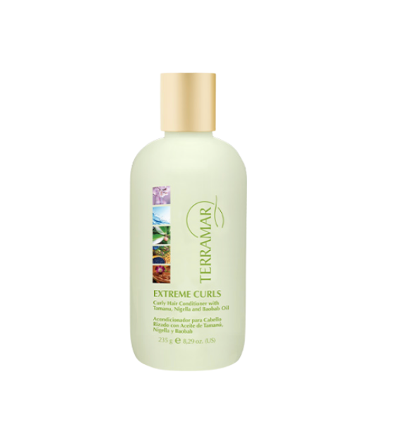 CURLY HAIR CONDITIONER WITH TAMANU, NIBELLA AND BAOBAB OILS. 8.29 oz.