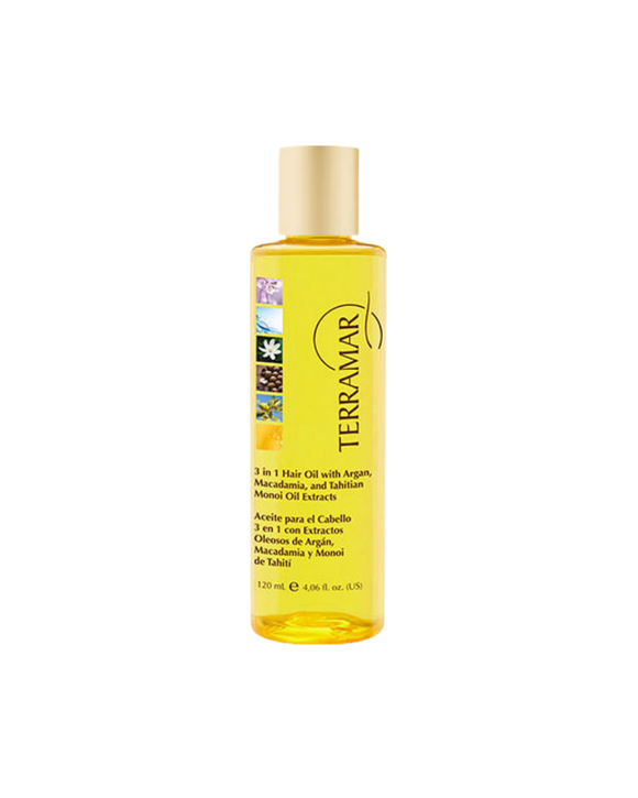3 IN 1 HAIR OIL WITH NATURAL OIL EXTRACTS 4.06 fl. oz.