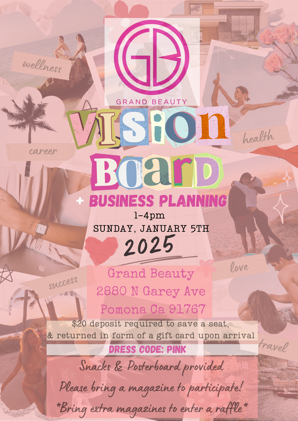 VISION BOARD +Business Planning