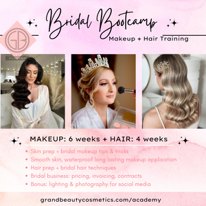 Bridal Bootcamp: MUA + HAIR | 10 weeks