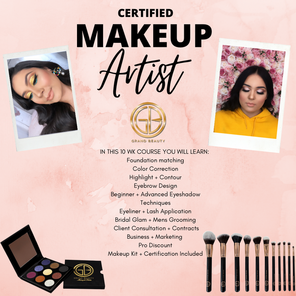 Certified Makeup Artist | 10 weeks